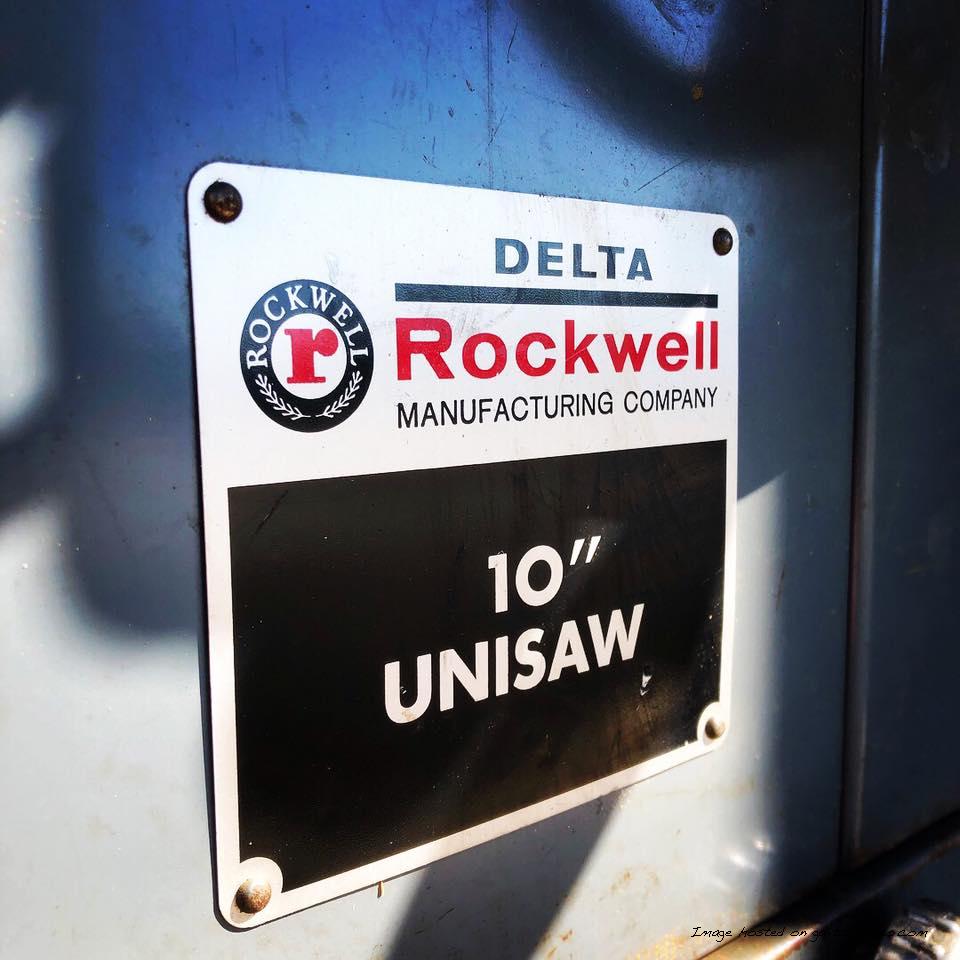 early ‘60s Delta Rockwell Unisaw-4