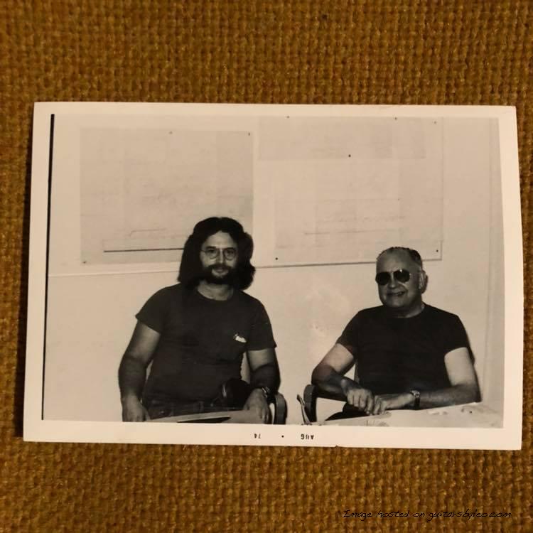 August ‘74: hangin’ out with Leo Fender