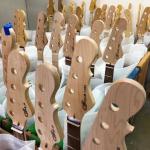 basses in final assembly