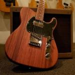 ASAT Classic Bluesboy in Guanacaste with a Roasted Flame Maple neck-1