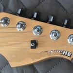 Front of Comanche headstock