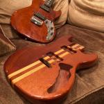 1981 F-100 body made of mahogany with swamp ash stringers-1