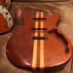 1981 F-100 body made of mahogany with swamp ash stringers-2