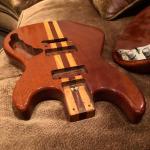 1981 F-100 body made of mahogany with swamp ash stringers-4