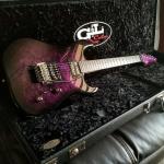 Invader XL in Purple Marble with an Ebony board-1