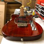 new G&L Tribute Series ASAT Special in Irish Ale over mahogany