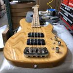 Tribute Series L-2000 in Natural Gloss over swamp ash