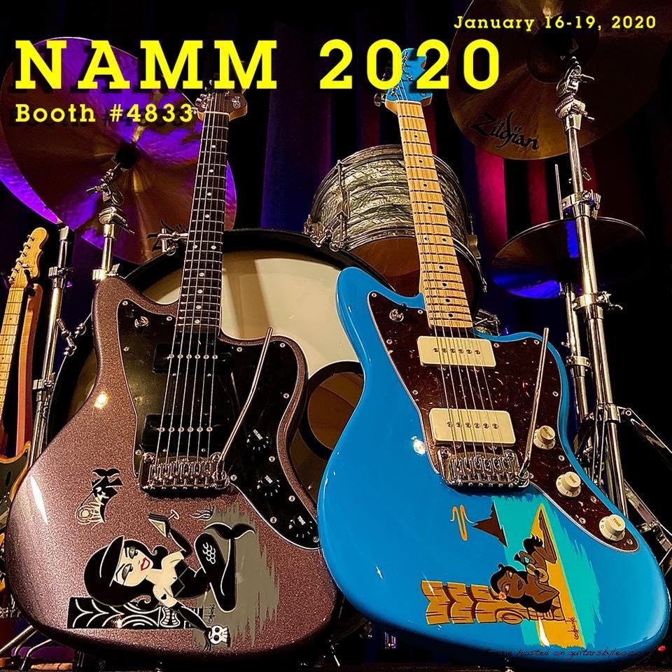 G&L NAMM 2020 poster