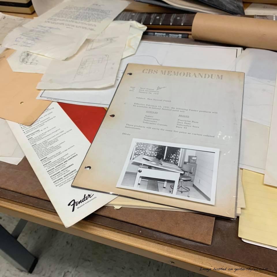 1966 photo of Leo’s drafting table