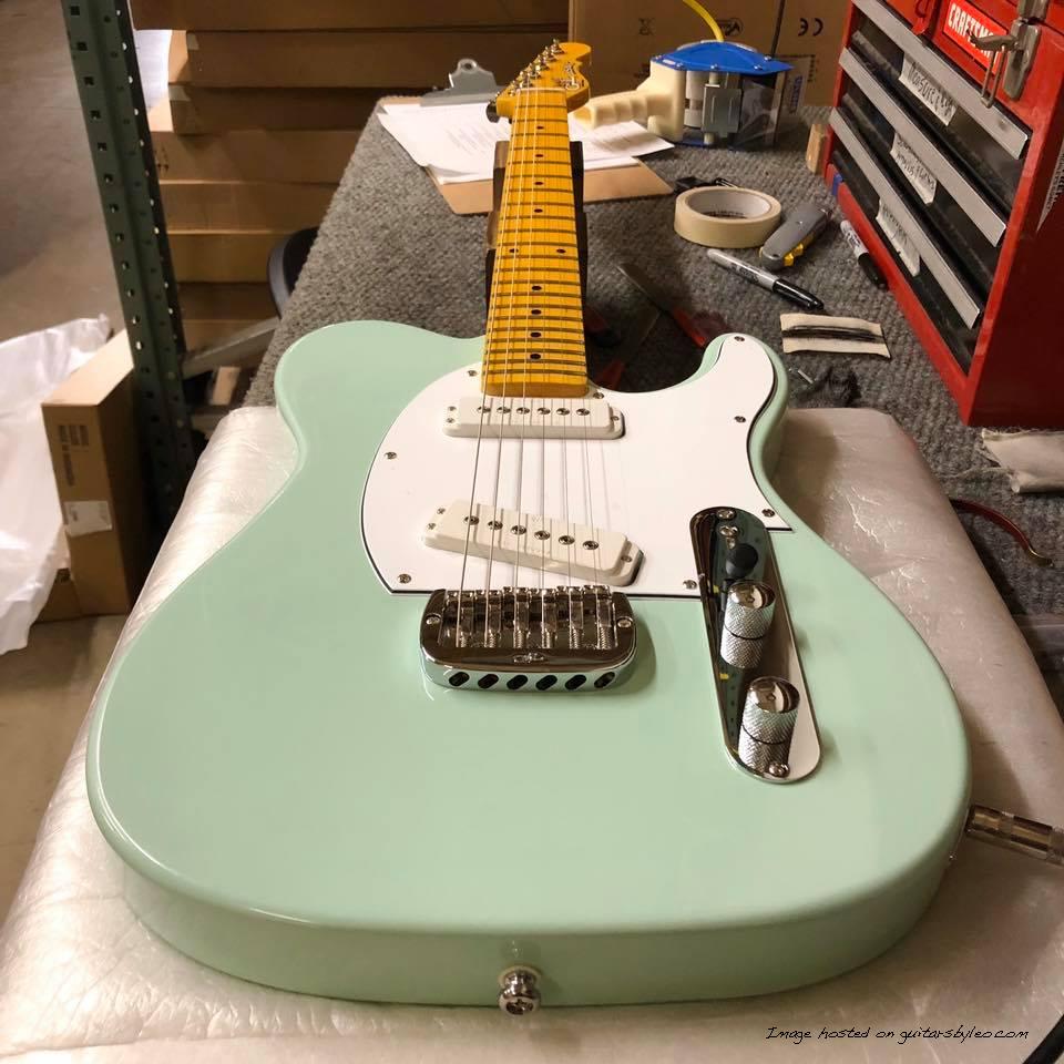 Tribute Series ASAT Special in Surf Green