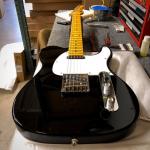 Tribute Series ASAT Classic in Jet Black over basswood