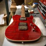 Tribute Series ASAT Deluxe in Trans Red