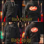 G&L Black Pullover and Zip-up Hoodies