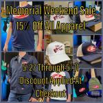 Memorial Weekend Sale