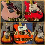 G&L On-Line Store Clearance banner