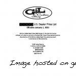 2021 GL Custom Shop USA Price List-REDACTED