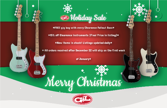 G&L Holiday Sale 2022