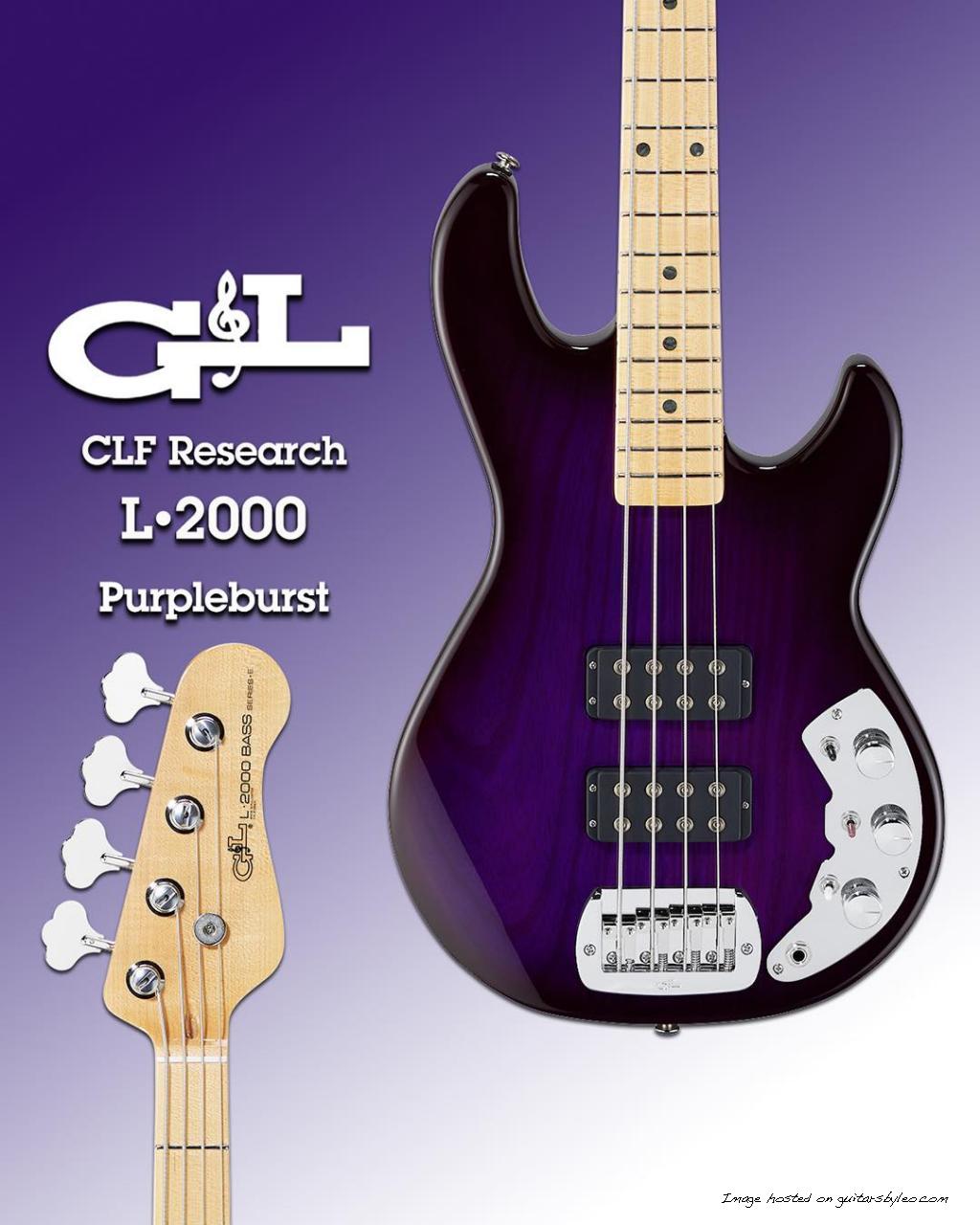 CLF Research L-2000 in Purpleburst Banner