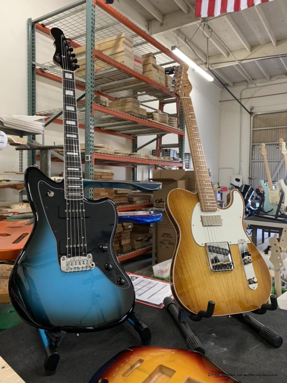 Instruments on display in the build room-1