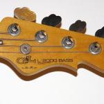 Headstock of my L2000 with Leo Fender signature