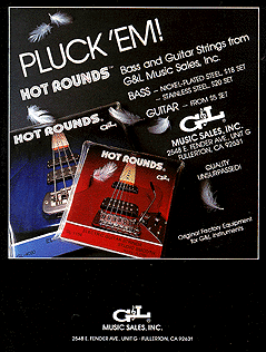 1986 Strings Ad Slick