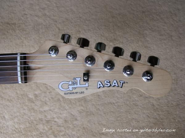 G&L ASAT Special Deluxe headstock
