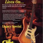 G&L Legacy Special Ad slick