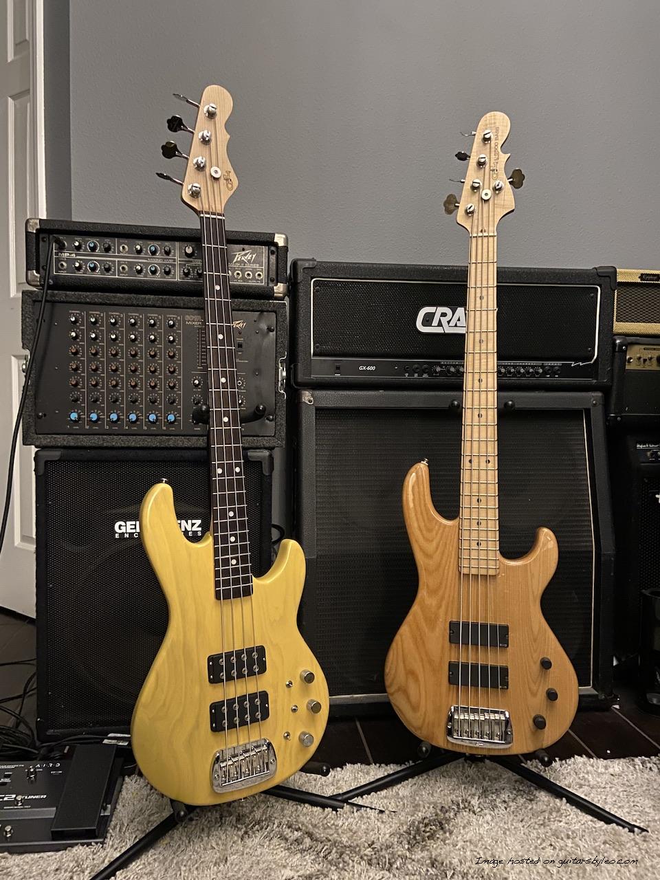 G&L L-2000 and G&L L-5500
