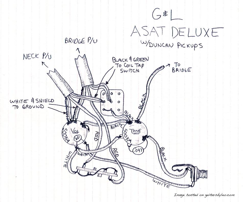 ASAT Deluxe SD wiring diagram