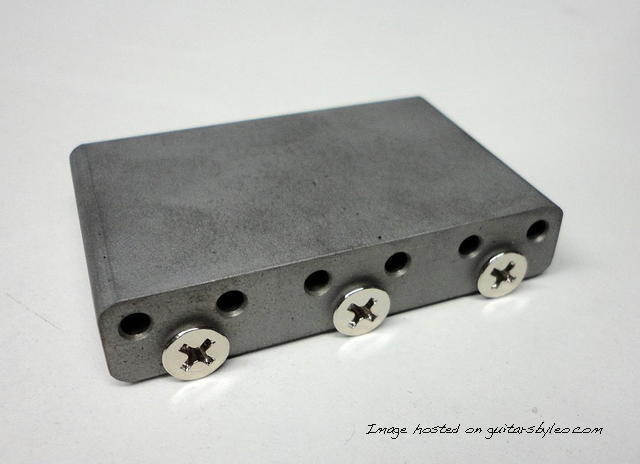 BRIDGE PART - DFS VIBRATO BLOCK - 1018 COLD ROLLED STEEL