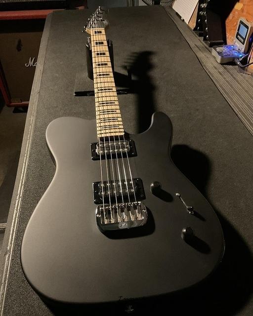 ASAT HH RMC in Jet Black Frost over alder-1