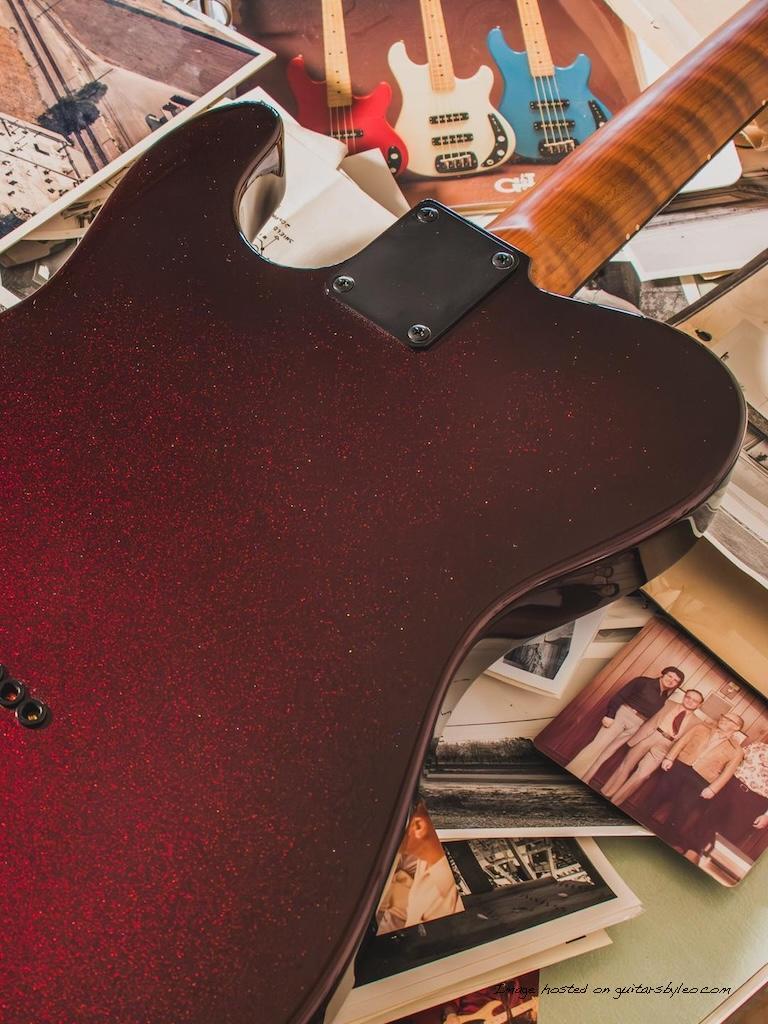 Custom Shop ASAT Classic Semi-Hollow in Ruby Red Metallic-7