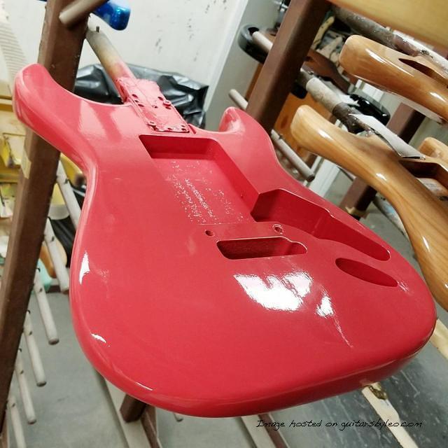 G amp L Custom Shop Legacy in Fullerton Red
