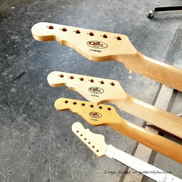 More G amp L Custom Shop goodies currently in paint