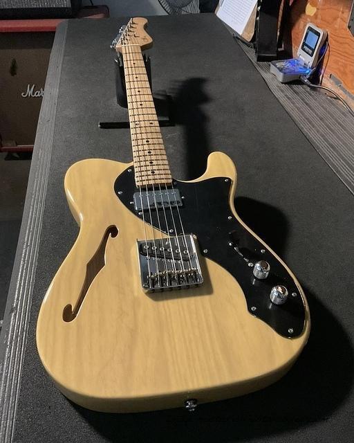 LE SB ACBB Thinline in Butterscotch Blonde