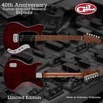 40th Anniversary Custom Shop Espada banner