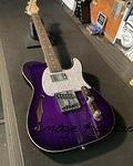ASAT Classic Bluesboy Semi-Hollow in Purple Burst over swamp ash