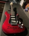 BTO Legacy in Candy Apple Red over alder