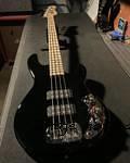 CLF Research L-2000 in Jet Black over alder.