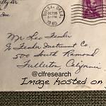 October 16 1960 letter from Speedy West to Leo Fender3