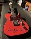 Fullerton Deluxe ASAT Classic in Fullerton Red over alder
