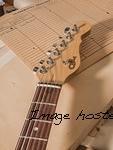 G&L Custom Shop ASAT Classic S in nitrocellulose lacquer Blonde over roasted pine-3