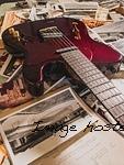 Custom Shop ASAT Classic Semi-Hollow in Ruby Red Metallic-4