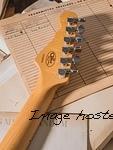 G&L Custom Shop Icon Inspired Comanche in nitrocellulose lacquer Jet Black over alder