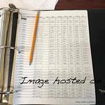 G amp L Factory Log Book-B024846-B024876