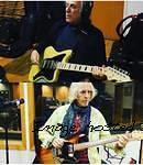 Danny Kortchmar with his new G amp L Custom Shop Doheny and Steve Postell with his Skyhawk HH