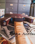 G amp L Custom Shop JB 5 in Old School Tobacco Sunburst Frost-4
