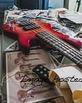 G amp L Custom Shop L 2500 Series 750 in Strawberry Burst-2 001