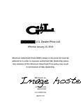 2019 January GL USA price list-REDACTED