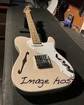 Limited Edition small batch ASAT Classic Semi-Hollow in Blonde over swamp ash
